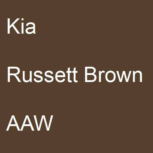 Kia, Russett Brown, AAW.